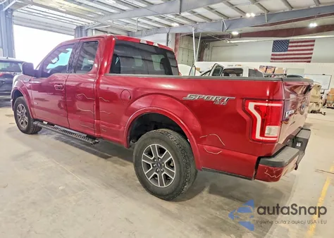 2016 Ford F150 Super Cab from USA, damaged, VIN 1FTEX1EP6GKF48502